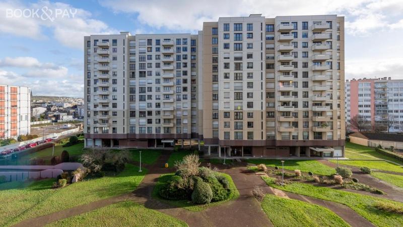 Eden Appart - 3 Pieces - 6 Pers Dans Une Residence Calme Rouen Buitenkant foto