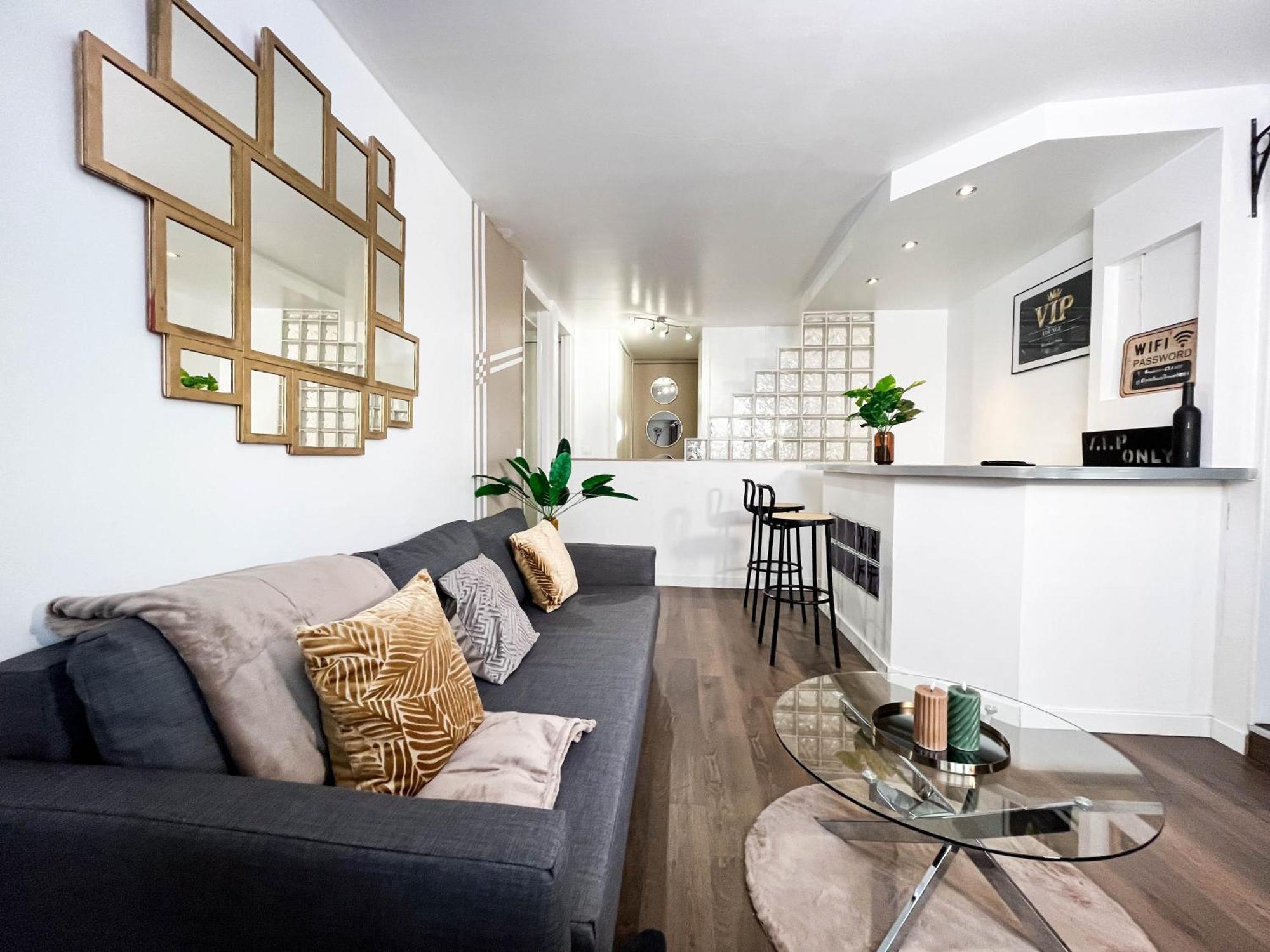 Eden Appart - 3 Pieces - 6 Pers Dans Une Residence Calme Rouen Buitenkant foto