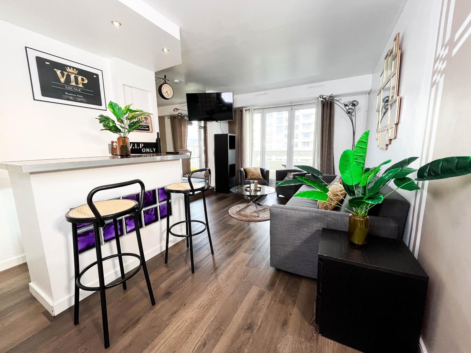 Eden Appart - 3 Pieces - 6 Pers Dans Une Residence Calme Rouen Buitenkant foto